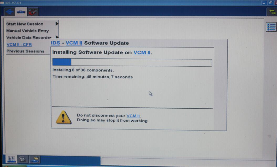 ford vcm 2 software