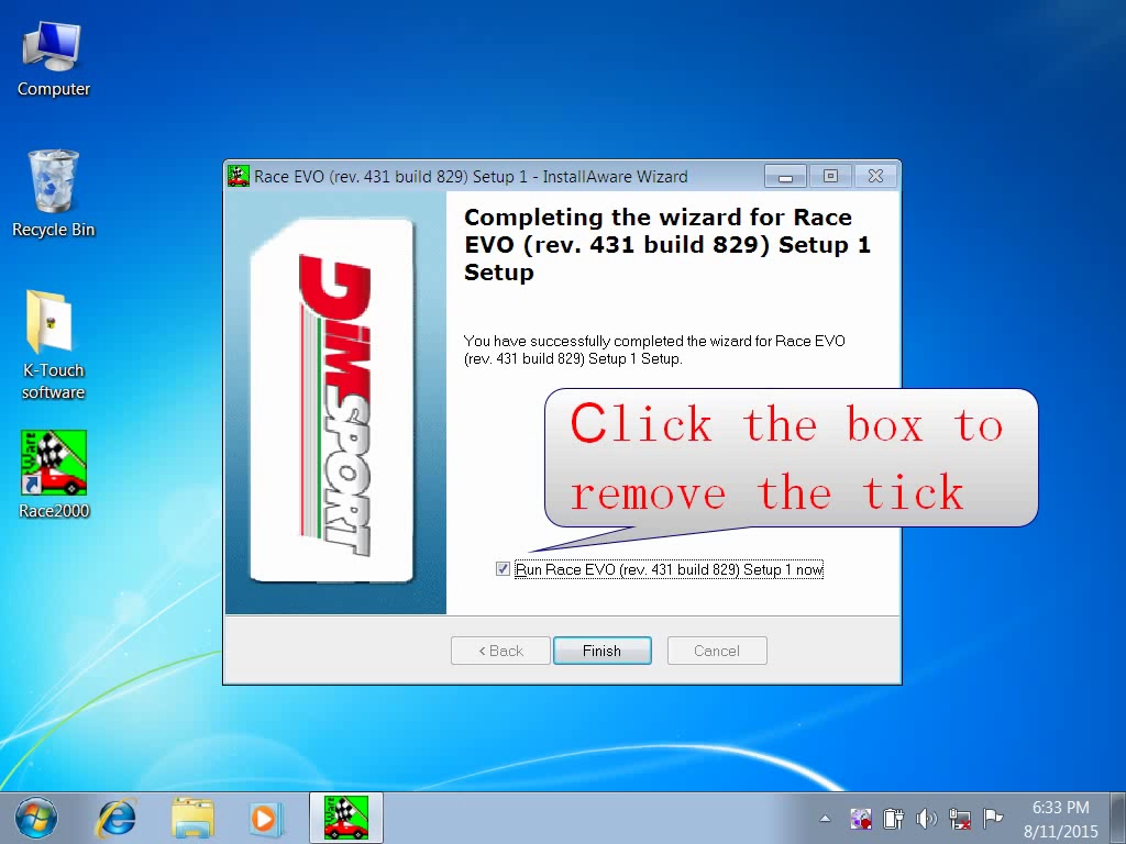 k-touch win7 install-remove-tick-04