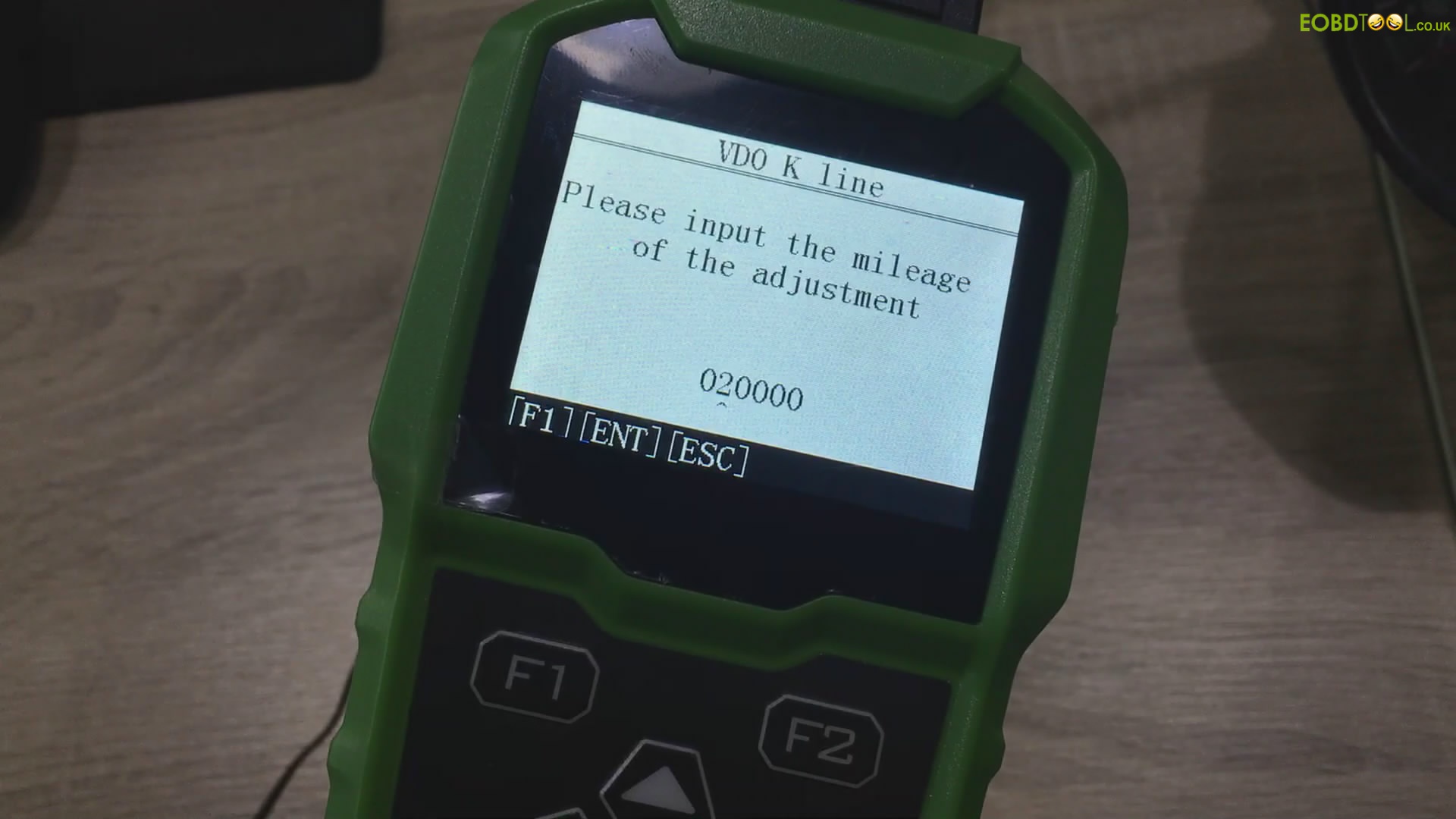 How OBDSTAR H110 Do VW Polo 2006 Odometer Reset via OBD