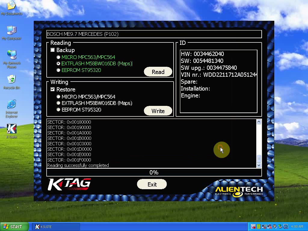 Ksuite 2.25 free download and install on Kess /ktag fw7.020 master