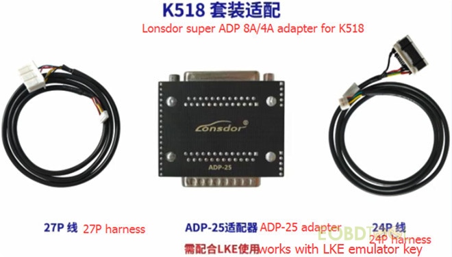 Lonsdor super ADP 8A/4A Adapter
