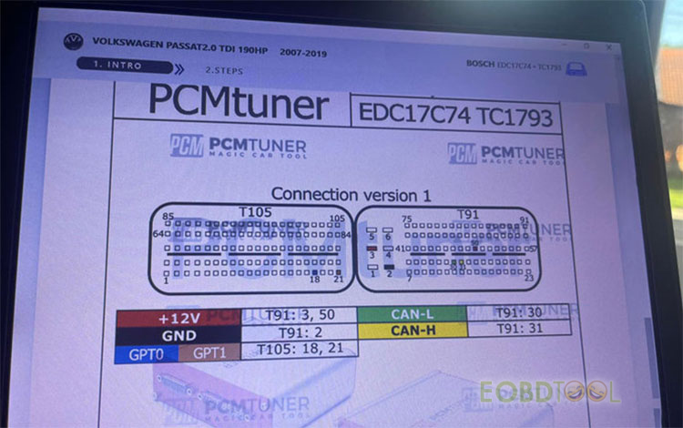 Pcmtuner Passat B8 2.0 2015 Edc17c74 3