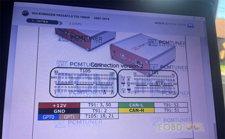 Pcmtuner Passat B8 2.0 2015 Edc17c74 4