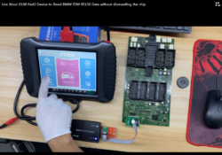 how to use xtool x100 pad3 device to read BMW FEM 95128 data 1