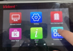 how to check vident ismart800 pro car list 1
