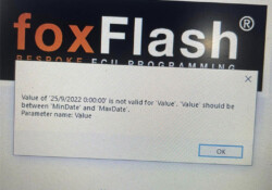 foxflash value is not valid solution 1