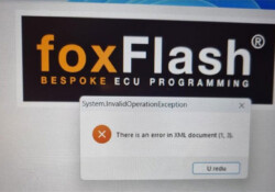 foxflash there is an error in xml document solution 2