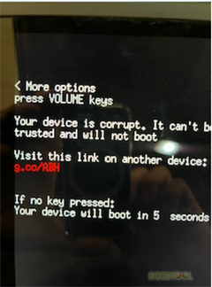 x431 pro50 device is corrupt error solution 1