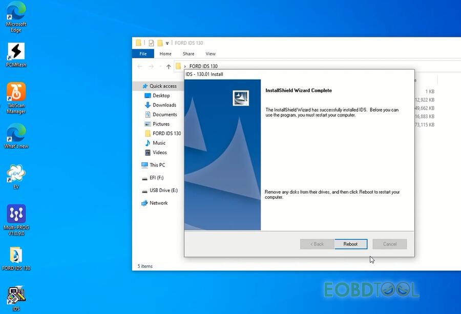 how to install ford ids v130 for vxdiag scanner 3
