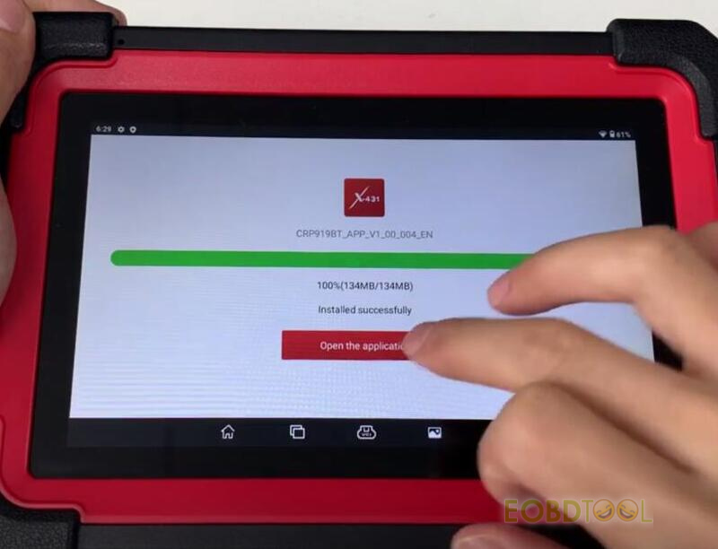 how to recover android 10 system launch x431 scanner 10