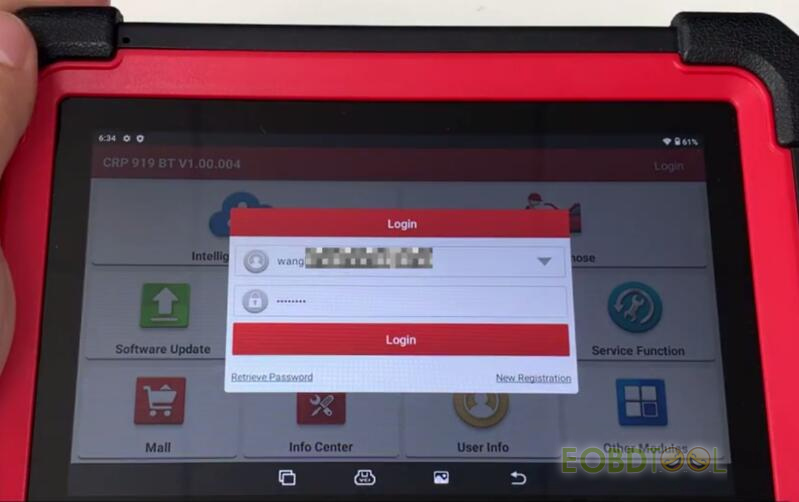 how to recover android 10 system launch x431 scanner 12