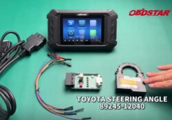 obdstar p50 repair toyota steering angle sensor 2