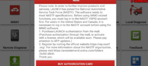 unlock nastf on launch x431 immo plus 1