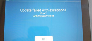 Lonsdor K518 Pro FCV Update failed with exception 1 solution
