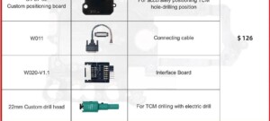 OBDSTAR C4 07 MB VGS4 0 NAG2 Adapter Kit