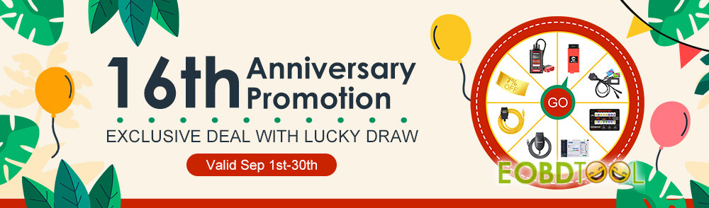 eobdtool 16th anniversary promotion