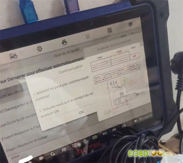 autel im608 bmw bdc2 module damaged solution 1