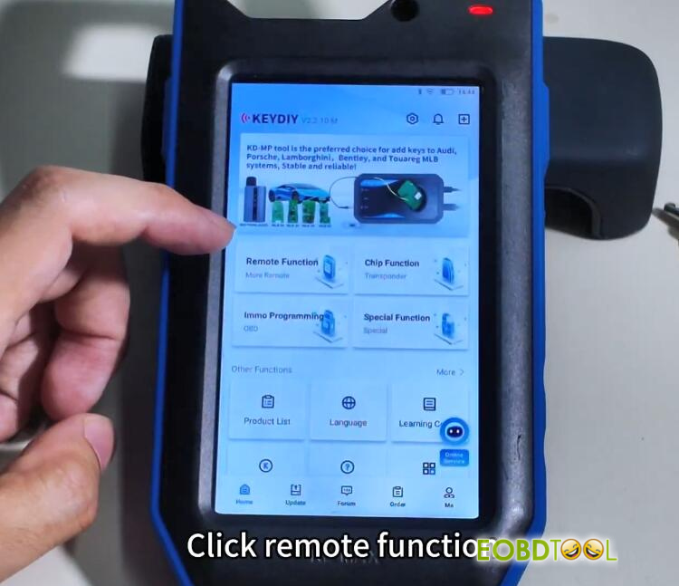 keydiy kd max add bmw bdc03 key 2