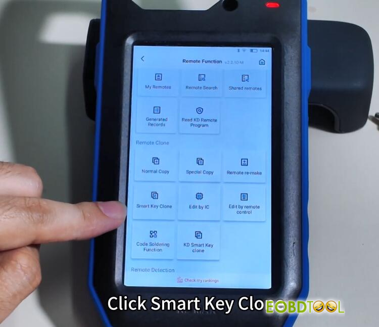 keydiy kd max add bmw bdc03 key 3