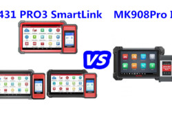 X431 PRO3 SmartLink Series VS Autel MK908Pro II