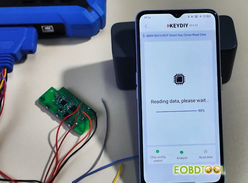 keydiy kd x4 clone bmw bcp key 11
