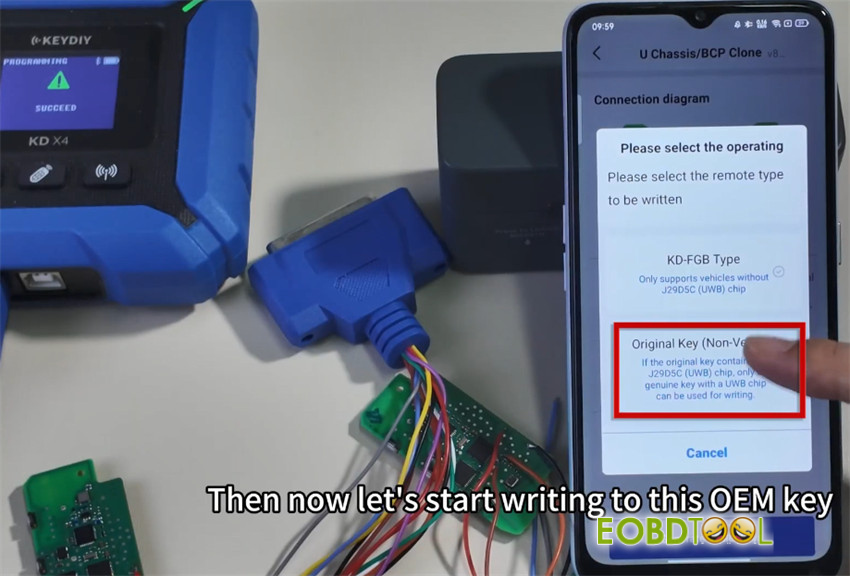 keydiy kd x4 clone bmw bcp key 13