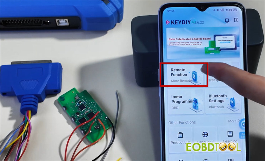 keydiy kd x4 clone bmw bcp key 3