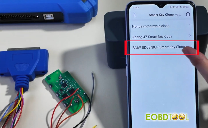 keydiy kd x4 clone bmw bcp key 5