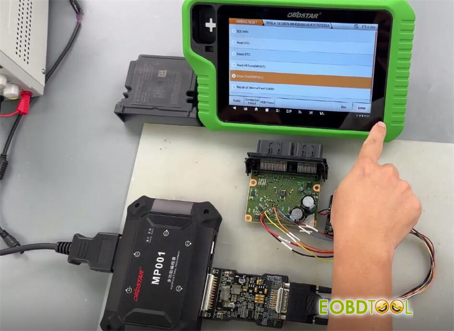 obdstar g3 reset tesla airbag by boot 17