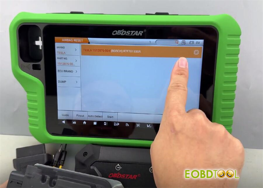 obdstar g3 reset tesla airbag by boot 2