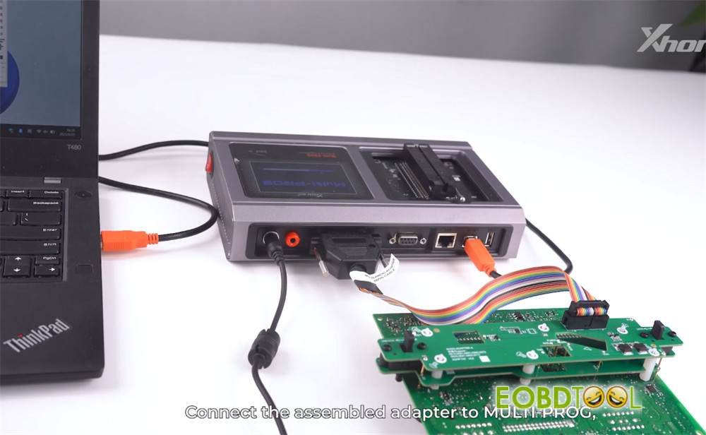 xhorse bcm2 solder free adapter read immo data 14