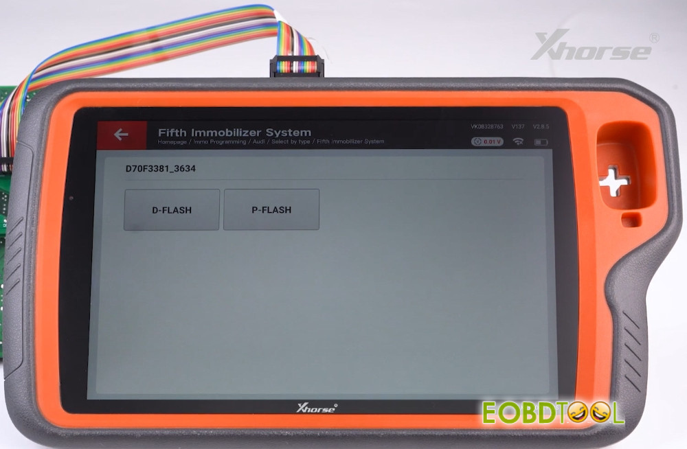 xhorse bcm2 solder free adapter read immo data 20