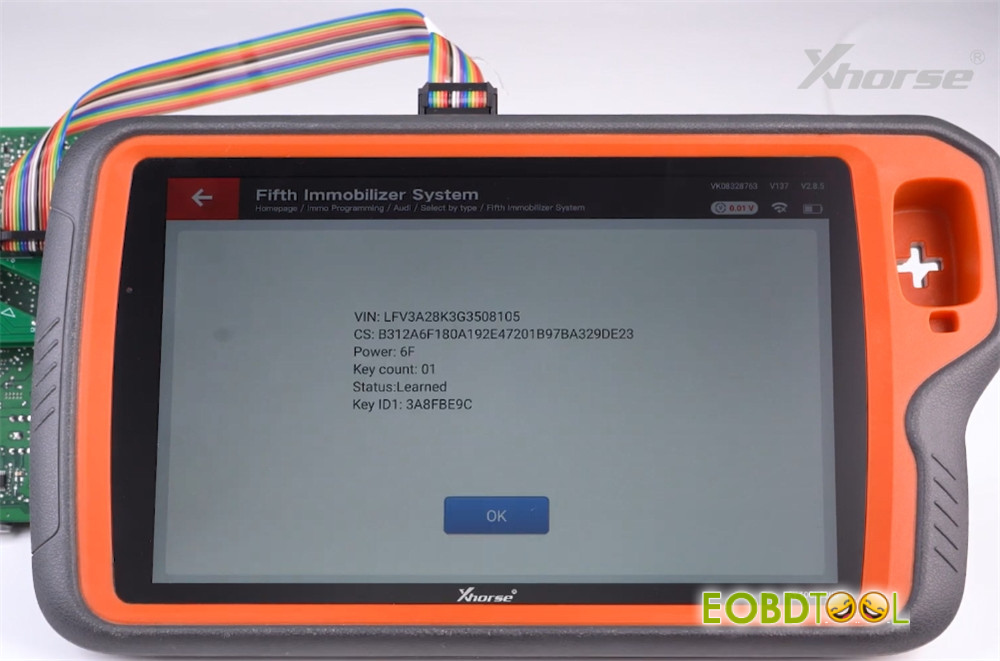 xhorse bcm2 solder free adapter read immo data 21