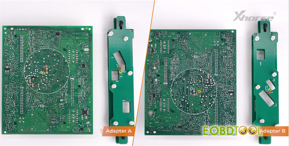 xhorse bcm2 solder free adapter read immo data 3