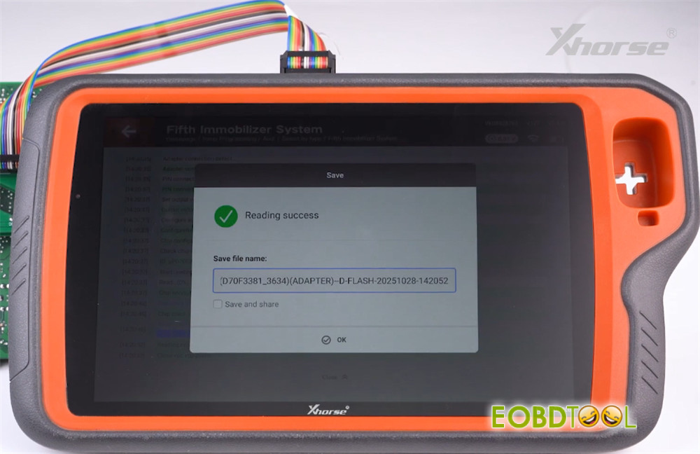 xhorse bcm2 solder free adapter read immo data 9