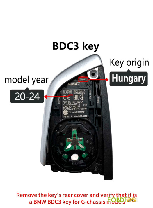 yanhua acdp2 copy bmw bdc3 key 1