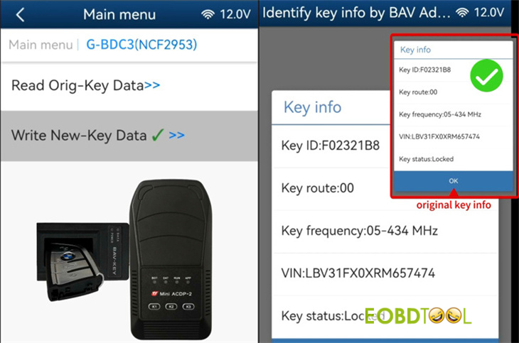 yanhua acdp2 copy bmw bdc3 key 10