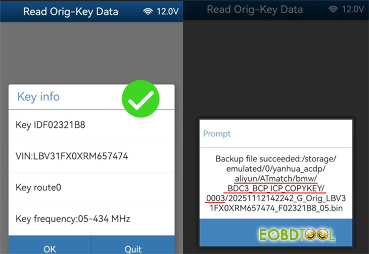 yanhua acdp2 copy bmw bdc3 key 6