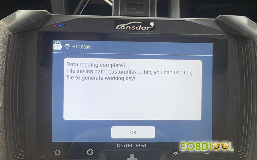 lonsdor k518 pro program 2016 toyota levin 8a 10