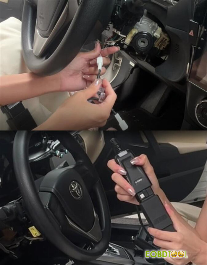 lonsdor k518 pro program 2016 toyota levin 8a 4