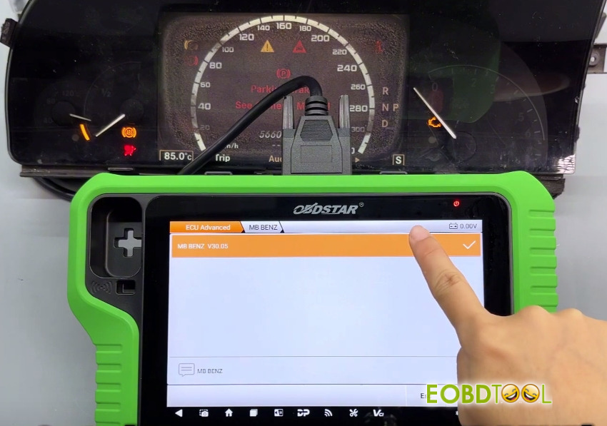 obdstar g3 program used benz w221 2