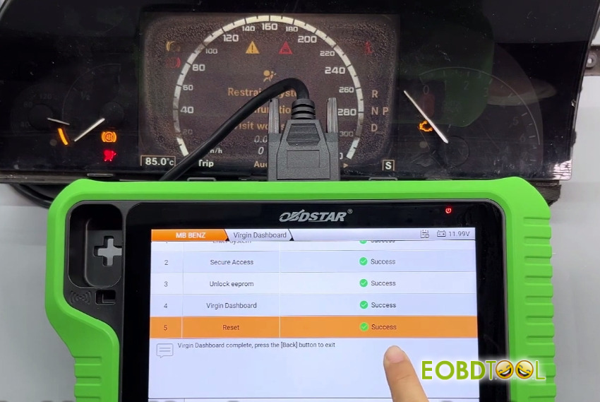 obdstar g3 program used benz w221 9