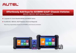 Autel IM608 Update BMW BDC2 BDC3 BCP Add Key