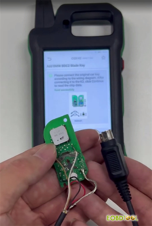 cgdi k2 add bmw bdc2 blade key 7