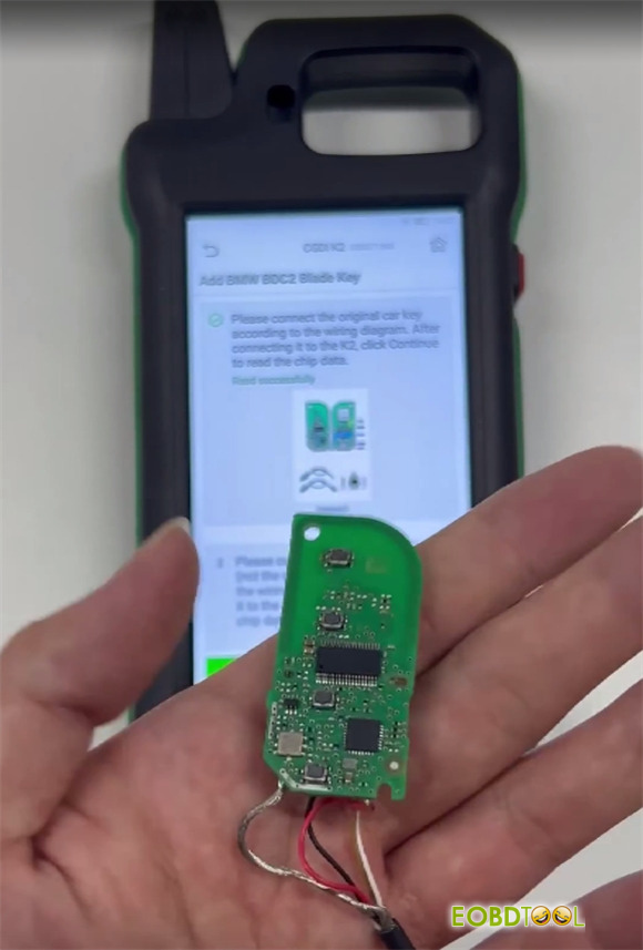 cgdi k2 add bmw bdc2 blade key 8
