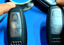 check audi key is 5c or 5d from key shell 1