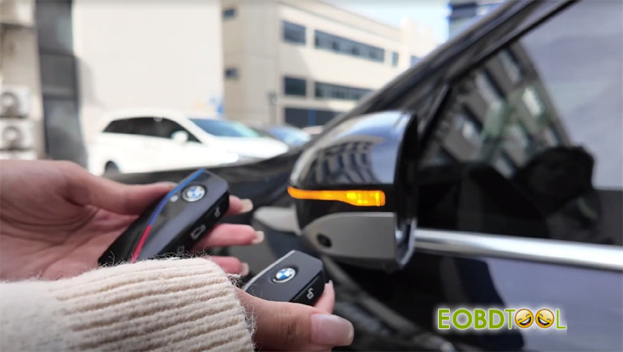 lonsdor k518 pro program 2025 bmw x3 uwb key 11