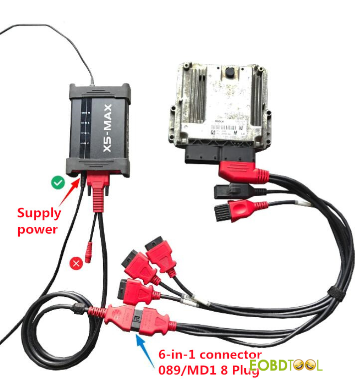 EngineDance X5 2 in 1 remote unlock MD1 ECU 2