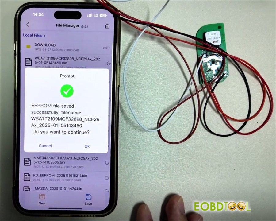 keydiy kd x4 copy bmw bdc3 encrypted key 10