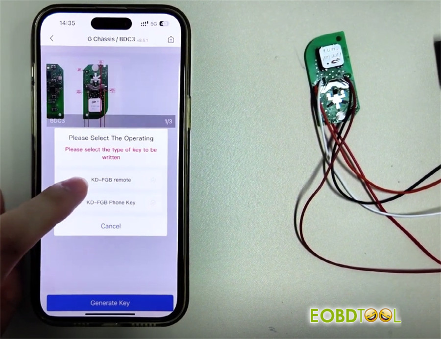 keydiy kd x4 copy bmw bdc3 encrypted key 12